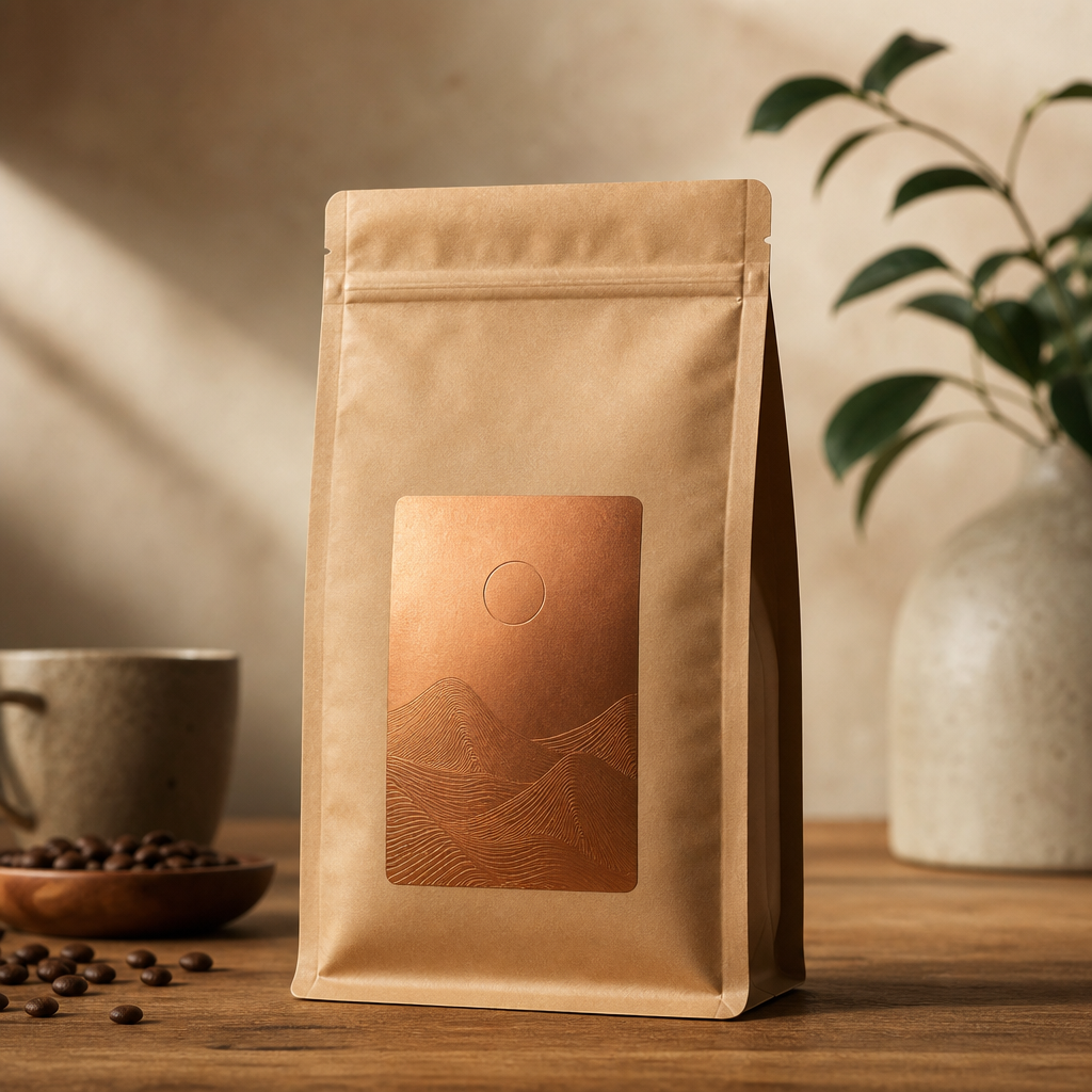Single origin coffee bag